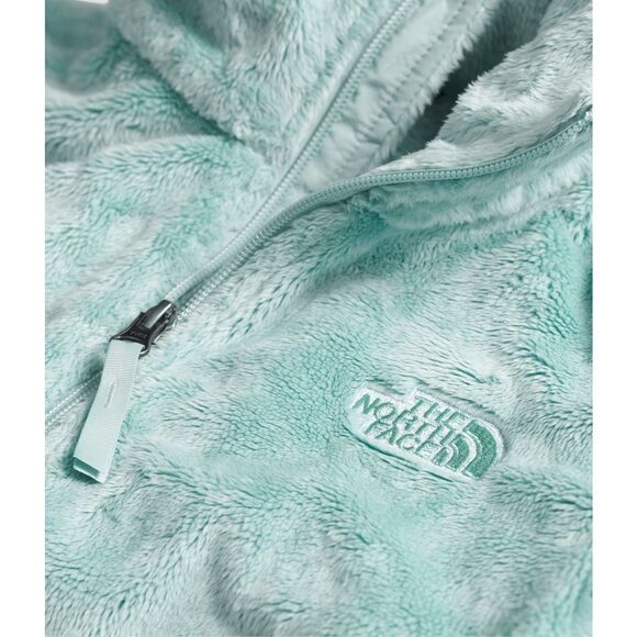 THE NORTH FACE Women’s Mint Green Osito Fleece Full-Zip Jacket Size Large - Picture 5 of 14